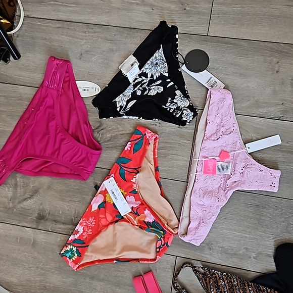 J. Crew Other - 4 NAME BRAND BIKINI BOTTOM S